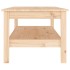 Mesa de centro de madera maciza de pino 110x50x40