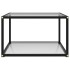Mesa de centro transparente vidrio templado 60x60x35