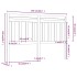 Cabecero de cama madera maciza de pino marrón miel 166x4x100