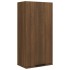 Armario de baño de pared roble marrón 32x20x67