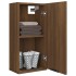 Armario de baño de pared roble marrón 32x20x67