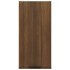 Armario de baño de pared roble marrón 32x20x67