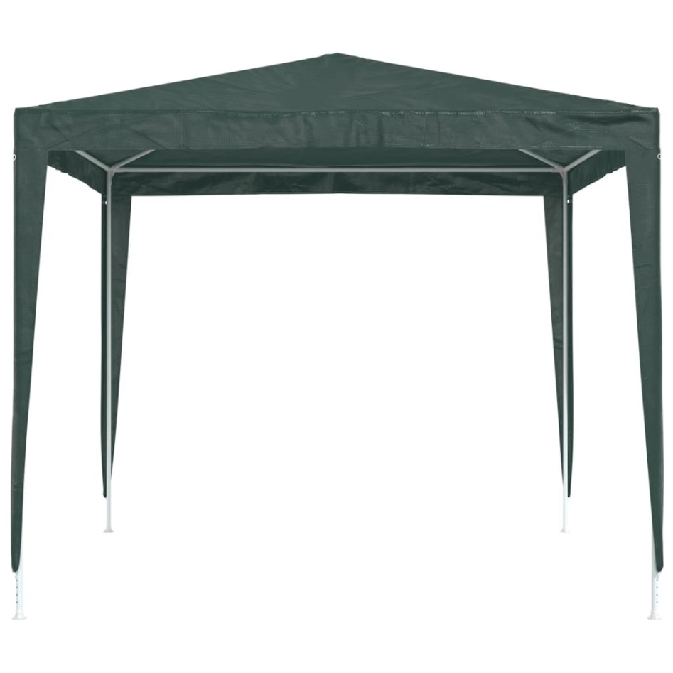 Carpa profesional para fiestas verde 90 g/m² 2,5x2,5
