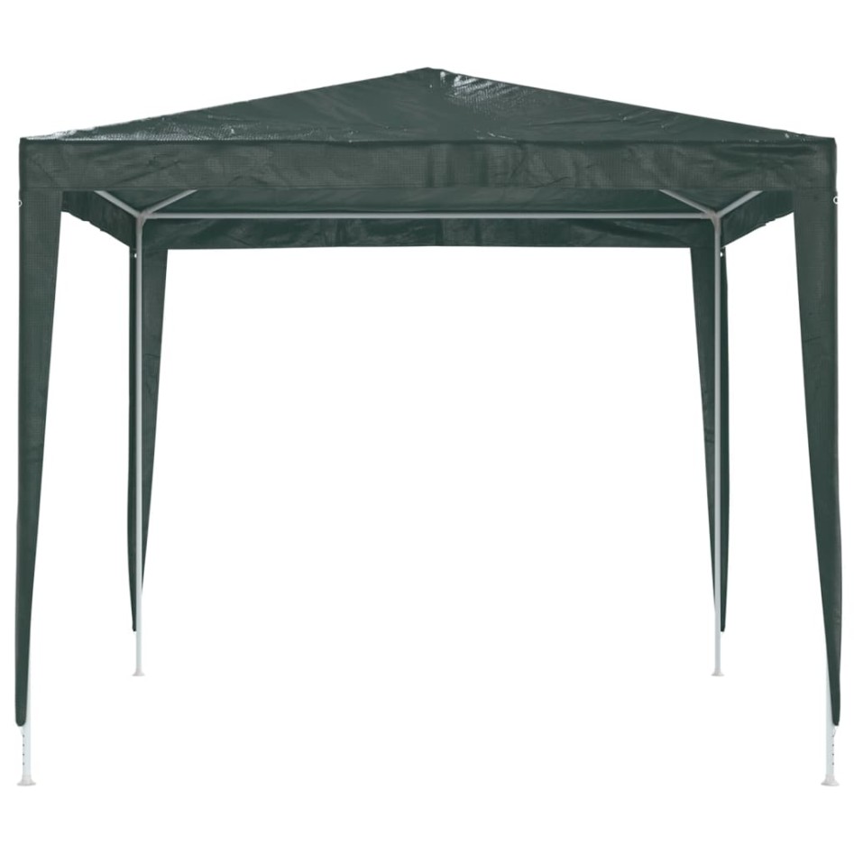 Carpa profesional para fiestas verde 90 g/m² 2,5x2,5