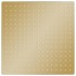 Cabezal ducha efecto lluvia acero inox cuadrado dorado 40x40