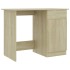 Escritorio madera contrachapada color roble Sonoma 100x50x76
