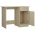Escritorio madera contrachapada color roble Sonoma 100x50x76