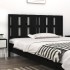 Cabecero de cama madera maciza de pino negro 155,5x4x100