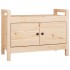 Banco de recibidor madera maciza de pino 80x40x60