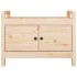 Banco de recibidor madera maciza de pino 80x40x60