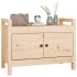 Banco de recibidor madera maciza de pino 80x40x60