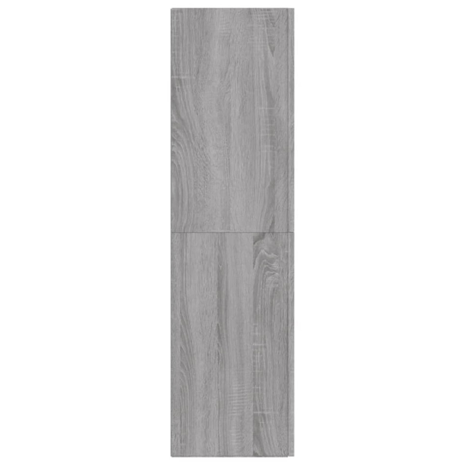 Mueble para TV de pared gris Sonoma 30,5x30x110