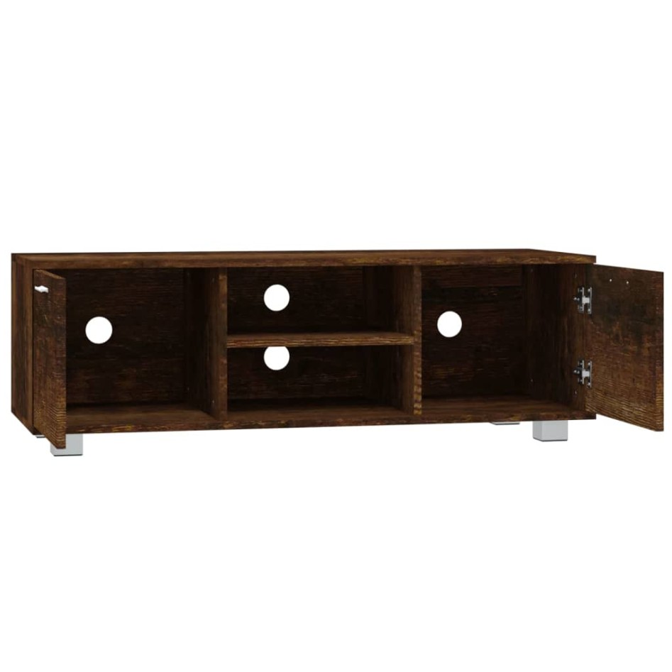 Mueble para TV madera contrachapada roble ahumado