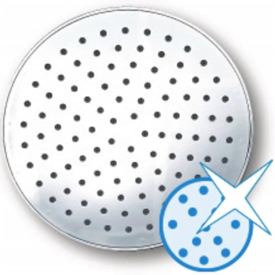 RIDDER Ducha efecto lluvia y alcachofa de masaje Bahamas cromado