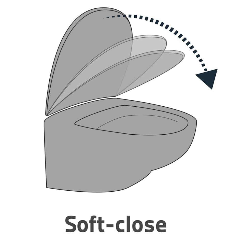 RIDDER Asiento de inodoro Tampa con cierre suave bambú