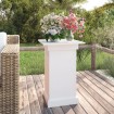 Soporte para plantas madera maciza de pino blanco 40x40x60 cm