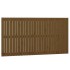 Cabecero cama pared madera maciza pino marrón miel 166x3x90