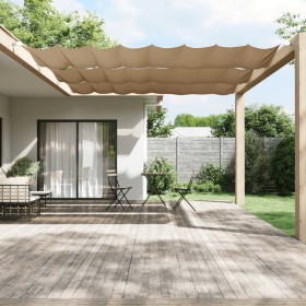 Toldo vertical tela oxford gris taupé 180x1000