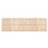 Cabecero de cama de pared madera maciza de pino 204x3x60