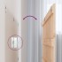Cabecero de cama de pared madera maciza de pino 204x3x60