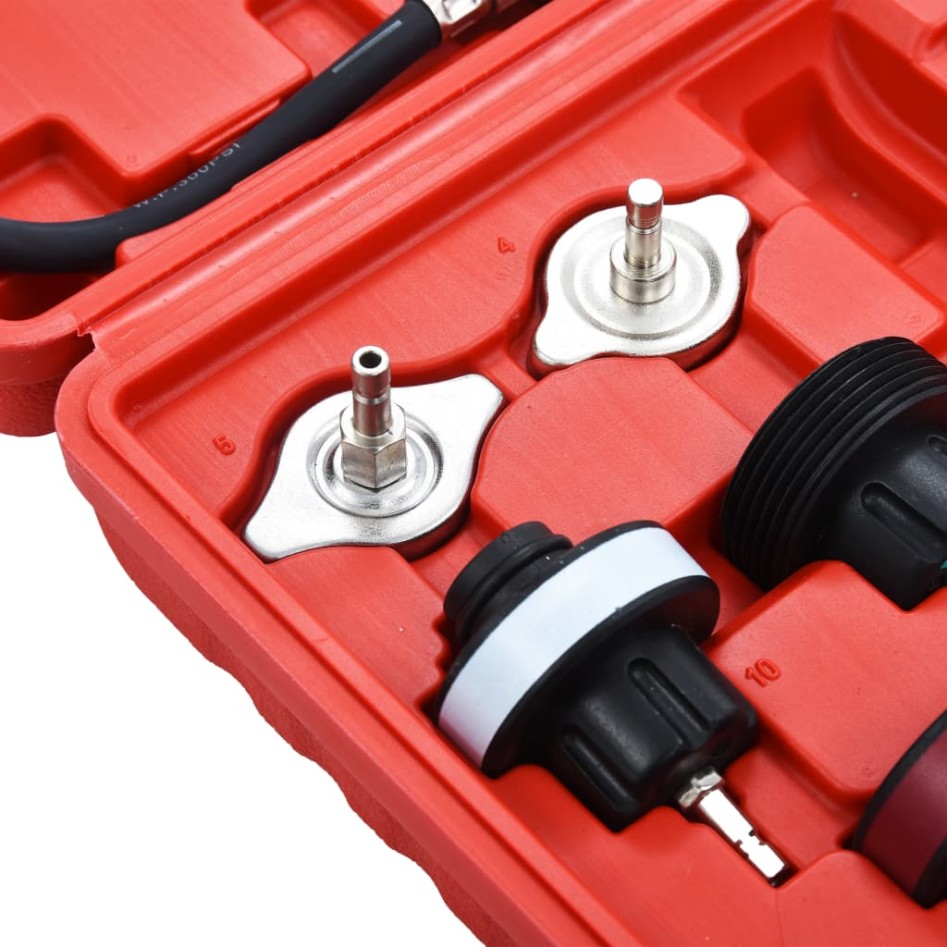 Comprobador presión circuito refrigeración y radiador 14