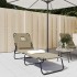 Tumbona plegable acero recubrimiento en polvo tela Oxford