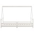 Estructura de cama para niños madera de pino blanco 90x200