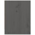 Mesitas de noche 2 uds madera maciza pino gris 40x30,5x40