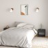 Mesitas de noche 2 uds madera maciza de pino gris 40x31x40