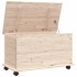 Baúl de almacenaje con ruedas ALTA madera maciza 73x39,5x43