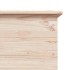 Baúl de almacenaje con ruedas ALTA madera maciza 73x39,5x43