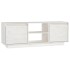 Mueble de TV madera maciza de pino blanco 110x30x40