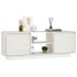 Mueble de TV madera maciza de pino blanco 110x30x40