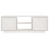 Mueble de TV madera maciza de pino blanco 110x30x40