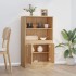 Aparador de madera contrachapada roble Sonoma 60x35,5x103,5