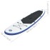 Set de paddel surf tabla SUP inflable azul y