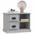 Mesita de noche gris Sonoma 60x35,5x45
