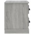 Mesita de noche gris Sonoma 60x35,5x45