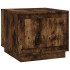 Mesa de centro madera contrachapada roble ahumado 51x50x44