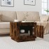 Mesa de centro madera contrachapada roble ahumado 51x50x44
