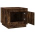 Mesa de centro madera contrachapada roble ahumado 51x50x44