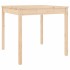 Mesa de jardín madera maciza de pino 82,5x82,5x76