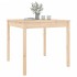Mesa de jardín madera maciza de pino 82,5x82,5x76