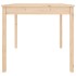 Mesa de jardín madera maciza de pino 82,5x82,5x76