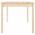 Mesa de jardín madera maciza de pino 82,5x82,5x76
