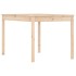 Mesa de jardín madera maciza pino 121x82,5x76