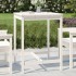 Mesa de jardín madera maciza pino blanco 82,5x82,5x110