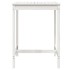 Mesa de jardín madera maciza pino blanco 82,5x82,5x110