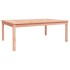 Mesa de jardín madera maciza abeto de Douglas 121x82,5x45