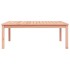 Mesa de jardín madera maciza abeto de Douglas 121x82,5x45
